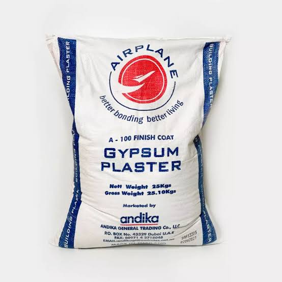 High-quality Gypsum Plaster (Powder) from Jakonda Tanzania