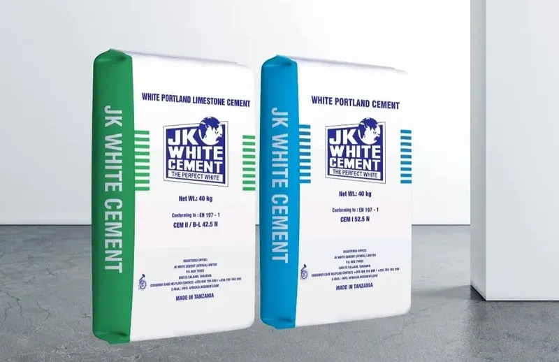 High-quality White Cement from Jakonda Tanzania